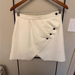 Sandro Paris White Skirt